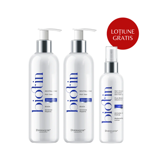 BIOTIN SAMPON X 2BUC + BIOTIN LOTIUNE CADOU